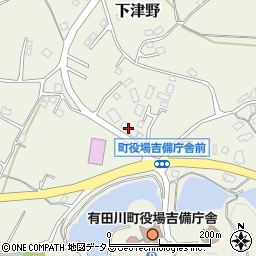 和歌山県有田郡有田川町下津野1863周辺の地図