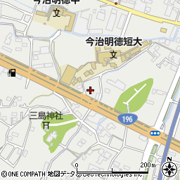 愛媛県今治市矢田698-3周辺の地図