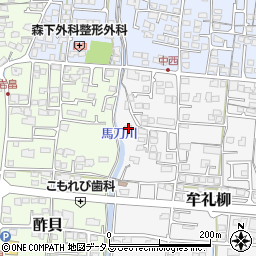 山口県防府市牟礼柳7-22周辺の地図