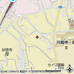 徳島県吉野川市川島町桑村461周辺の地図