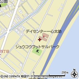 ひまわり園周辺の地図