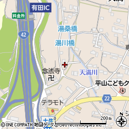 和歌山県有田郡有田川町天満106周辺の地図