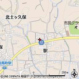 徳島県美馬市美馬町駅69周辺の地図