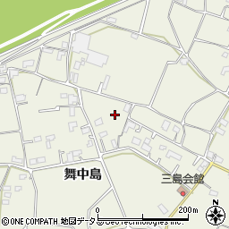 徳島県美馬市穴吹町三島舞中島1551周辺の地図