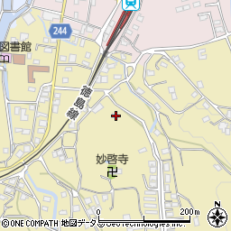 徳島県吉野川市川島町桑村791周辺の地図