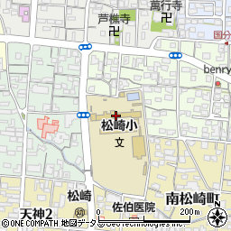 防府市立松崎小学校周辺の地図