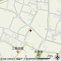 徳島県美馬市穴吹町三島舞中島1411周辺の地図
