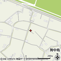 徳島県美馬市穴吹町三島舞中島365周辺の地図
