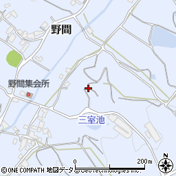 愛媛県今治市野間周辺の地図