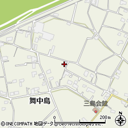 徳島県美馬市穴吹町三島舞中島1553周辺の地図