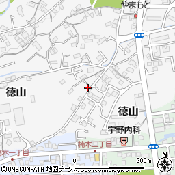 山口県周南市徳山4646-8周辺の地図