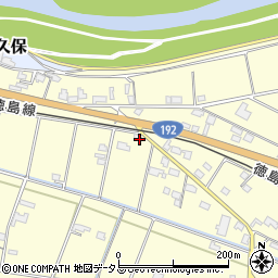 徳島県吉野川市山川町川田809周辺の地図