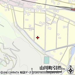 徳島県吉野川市山川町川田54周辺の地図
