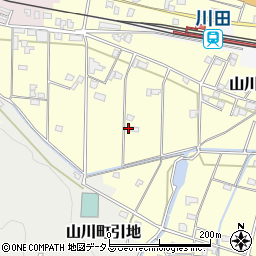 徳島県吉野川市山川町川田145周辺の地図