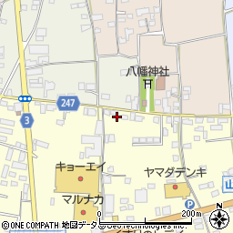 徳島県吉野川市山川町前川143周辺の地図