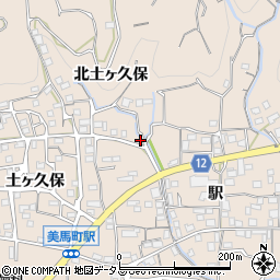 徳島県美馬市美馬町駅91周辺の地図