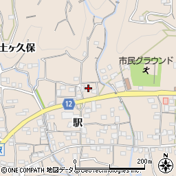 徳島県美馬市美馬町駅10周辺の地図