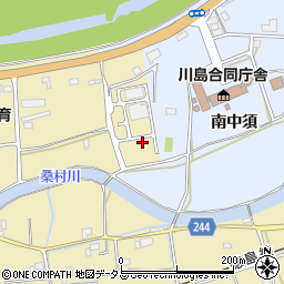徳島県吉野川市川島町桑村2237-1周辺の地図
