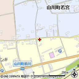 徳島県吉野川市山川町前川49周辺の地図