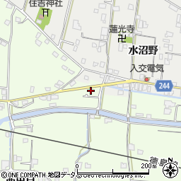 徳島県吉野川市川島町学西出目61周辺の地図