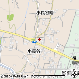 徳島県美馬市美馬町小長谷周辺の地図