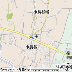 徳島県美馬市美馬町（小長谷）周辺の地図
