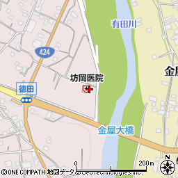 坊岡医院周辺の地図