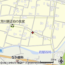 徳島県吉野川市山川町川田1248周辺の地図