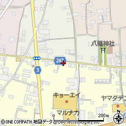 徳島県吉野川市山川町前川159周辺の地図