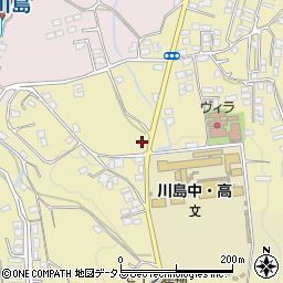 徳島県吉野川市川島町桑村424周辺の地図