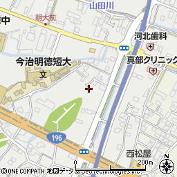 愛媛県今治市矢田甲-660周辺の地図