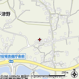 和歌山県有田郡有田川町下津野1635周辺の地図