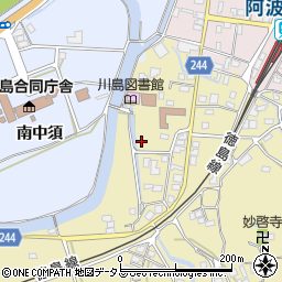 徳島県吉野川市川島町桑村857周辺の地図