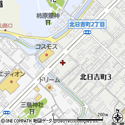 すき家今治北日吉店周辺の地図