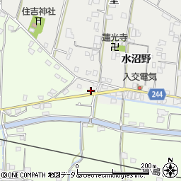 徳島県吉野川市川島町学西出目60周辺の地図