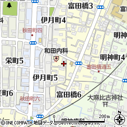 徳島県徳島市富田橋5丁目22周辺の地図