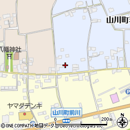 徳島県吉野川市山川町若宮2周辺の地図