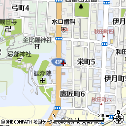 中津家具周辺の地図