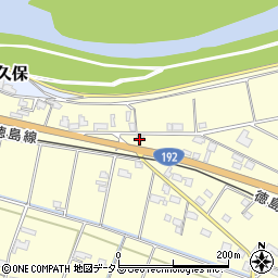 徳島県吉野川市山川町川田802周辺の地図