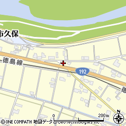 徳島県吉野川市山川町川田803周辺の地図