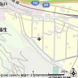 徳島県吉野川市山川町川田49周辺の地図