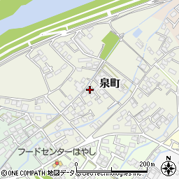 〒747-0051 山口県防府市泉町の地図