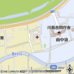 徳島県吉野川市川島町桑村2238周辺の地図