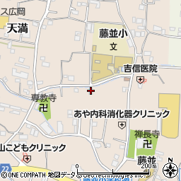 和歌山県有田郡有田川町天満381周辺の地図