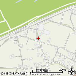 徳島県美馬市穴吹町三島舞中島1561-3周辺の地図