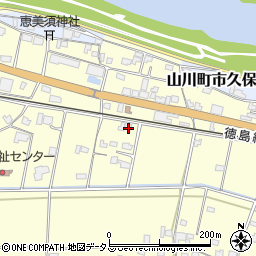 徳島県吉野川市山川町川田625周辺の地図