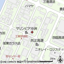 徳島県徳島市東沖洲2丁目28周辺の地図