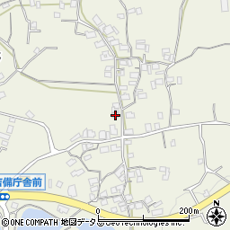 和歌山県有田郡有田川町下津野1684周辺の地図