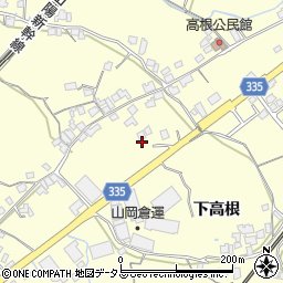 山口県山口市江崎下高根2958周辺の地図