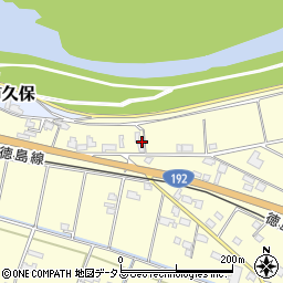 徳島県吉野川市山川町川田805周辺の地図